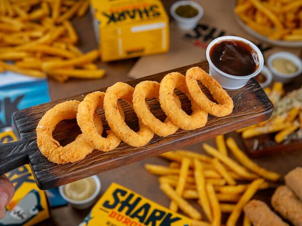 Anéis do Mar - Onion Rings c/ Barbecue